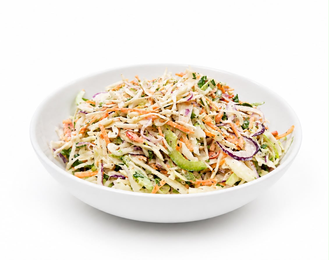Rainbow Cabbage Slaw