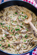 Irish Slow Braised Beef Stroganoff